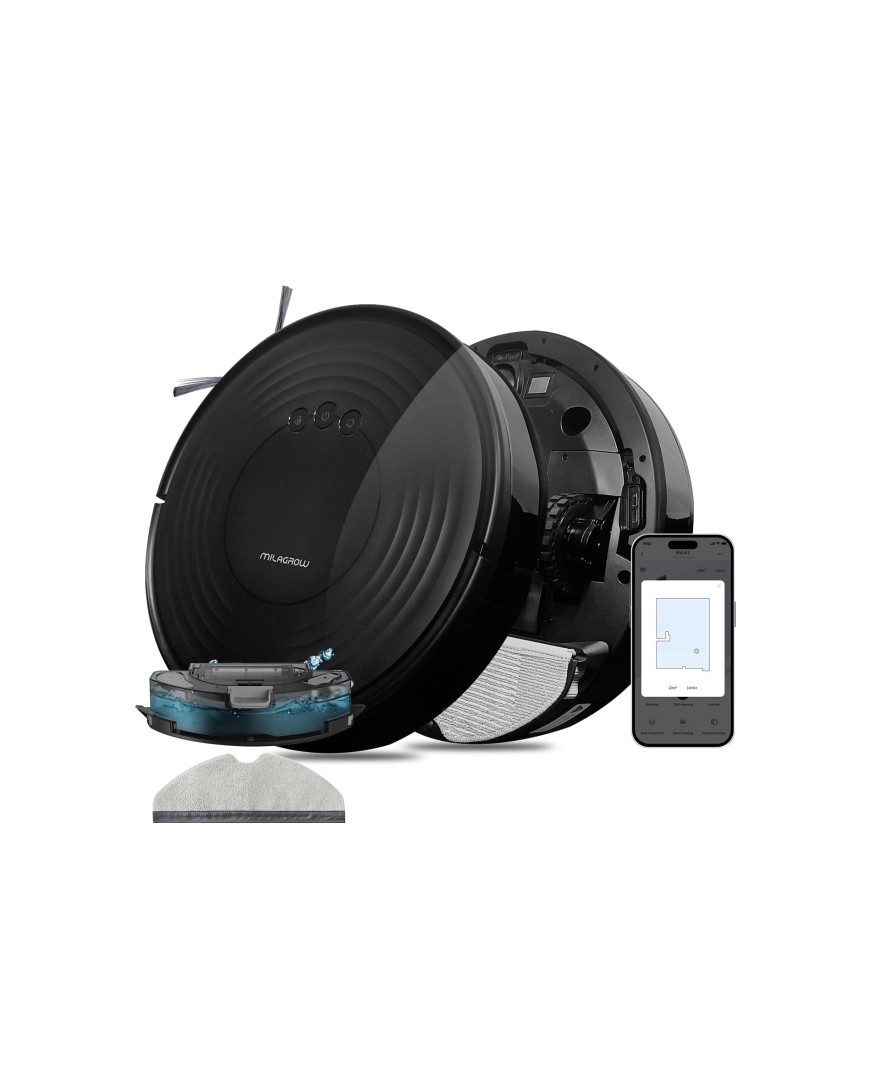 Blackcat23 Nano,2-in-1 Robotic Vacuum Cleaner With Mopping